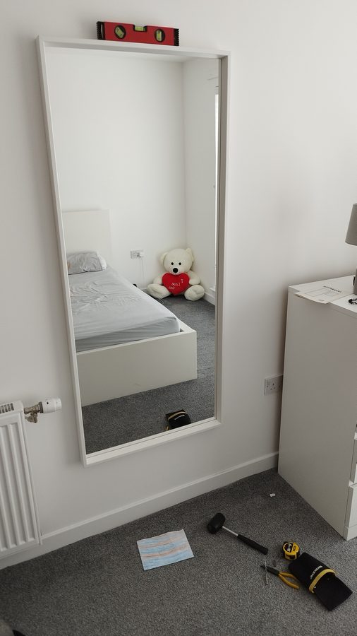 Mirror hanging